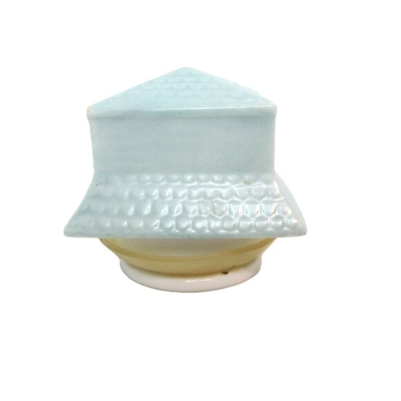 Original Lenox Spice Village Celery TOP ONLY Spice Jar Lid Cottage House Ceramic - Picture 4 of 7